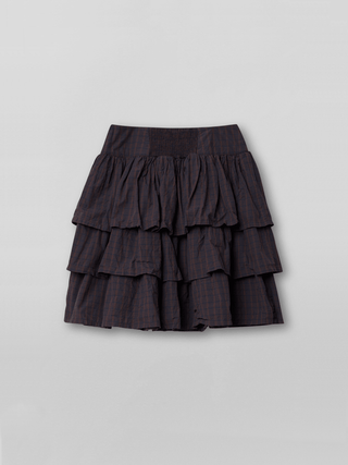 SanDahlia Röcke Ewa i Walla Rok Daga Checked Cotton 22159 AW22 Original