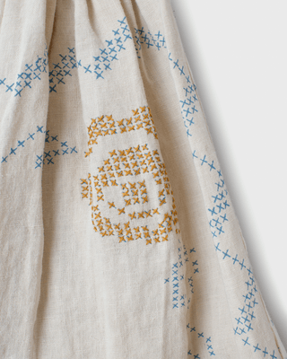 SanDahlia Röcke One Size Ewa i Walla Rok Fabienne Linen Print 22178 SS23 Original