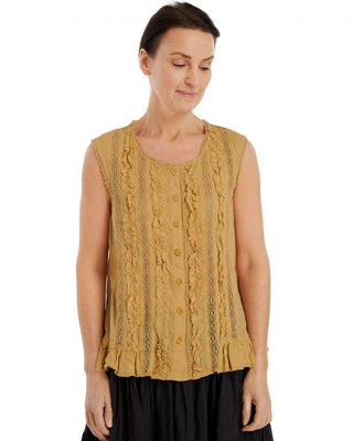 SanDahlia Shirts & Tops Ewa i Walla Top 33289 SS20 Wheat