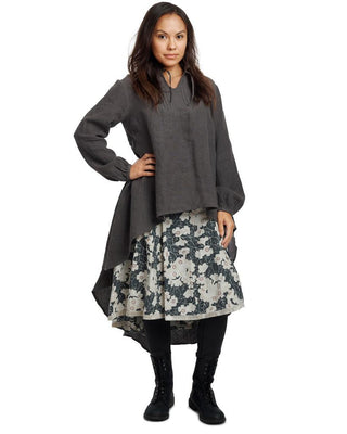 SanDahlia Shirts & Tops Ewa i Walla Blouse Linen 44796 AW21 Antracit