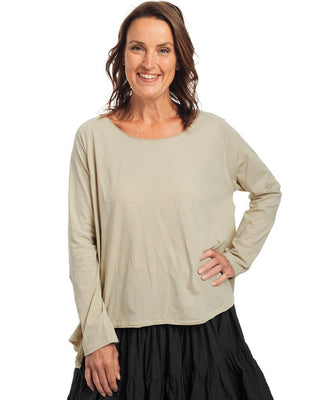 SanDahlia Shirts & Tops Ewa i Walla Shirt Jersey 44804 AW21 Khaki