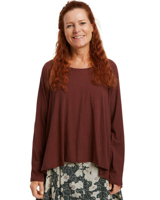 SanDahlia Shirts & Tops Ewa i Walla Shirt Jersey 44806 AW21 Khaki