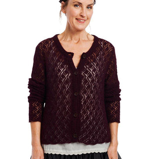 SanDahlia Shirts & Tops Ewa i Walla Vest Knitted Alpaca 44813 AW21 Cream