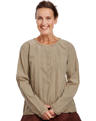 SanDahlia Shirts & Tops Ewa i Walla Blouse Striped Cotton 44816 AW21 Original