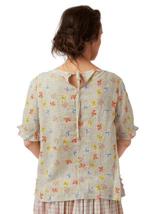 SanDahlia Shirts & Tops Ewa i Walla Blouse Voile 44817 SS22 Yellow Flower