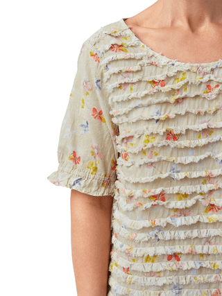 SanDahlia Shirts & Tops Ewa i Walla Blouse Voile 44817 SS22 Yellow Flower