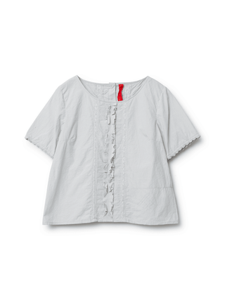 SanDahlia Shirts & Tops Ewa i Walla Blouse Cotton 44824 SS22 Light Blue