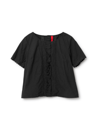 SanDahlia Shirts & Tops Ewa i Walla Blouse Cotton 44824 SS22 Black