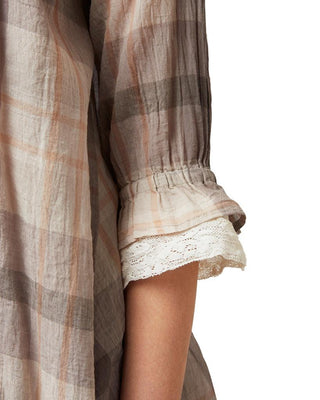 SanDahlia Shirts & Tops Ewa i Walla Blouse Checked Voile 44830 SS22 Original