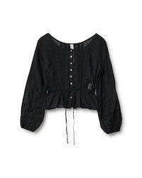 SanDahlia Shirts & Tops Ewa i Walla Blouse Organdie 44832 SS22 Black