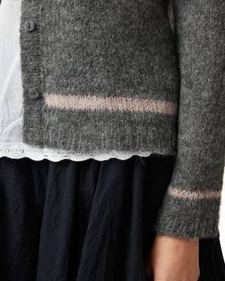 SanDahlia Shirts & Tops Ewa i Walla Vest Knitted Alpaca 44843 SS22 Grey