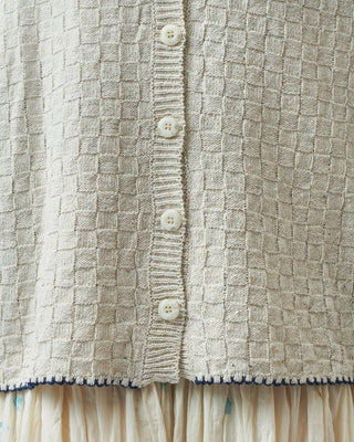 SanDahlia Shirts & Tops Ewa i Walla Trui Knitted Cotton 44844 SS22 Cream