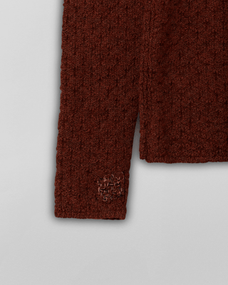 SanDahlia Shirts & Tops Ewa i Walla Vest Fanny Knitted Alpaca 44859 AW22 Rust