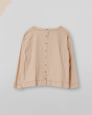 SanDahlia Blusen & Tunika Ewa i Walla Blouse Hera Striped Cotton 44869 AW22 Red