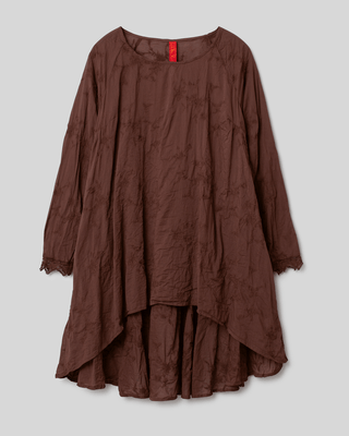 SanDahlia Shirts & Tops Ewa i Walla Blouse Rut Embroidered Voile 44871 AW22 Burgundy