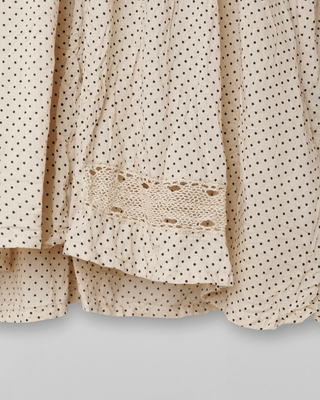 SanDahlia Blusen & Tunika Ewa i Walla Blouse Jana Dot Voile 44873 AW22 Beige