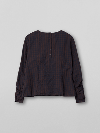 SanDahlia Shirts & Tops Ewa i Walla Blouse Ebba Checked Cotton 44875 AW22 Original