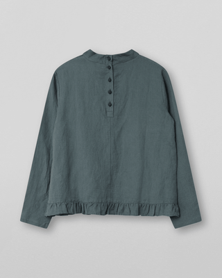 SanDahlia Blusen & Tunika Ewa i Walla Blouse Calla Crepe 44877 AW22 Pine Green