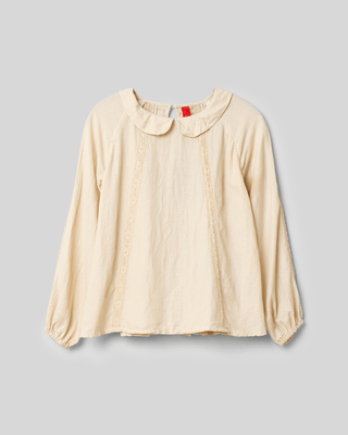 SanDahlia Blusen & Tunika Ewa i Walla Blouse Agnes Crepe 44878 AW22 Powder