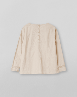 SanDahlia Blusen & Tunika Ewa i Walla Blouse Lollo Cotton 44882 AW22 Ivory