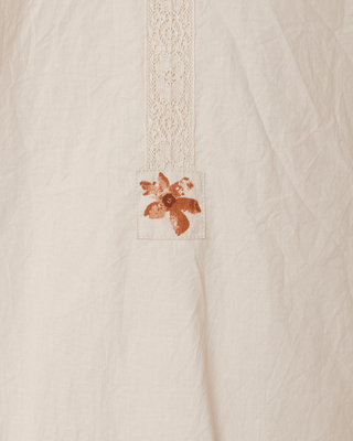 SanDahlia Blusen & Tunika Ewa i Walla Blouse Lollo Cotton 44882 AW22 Ivory