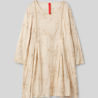 SanDahlia Blusen & Tunika Ewa i Walla Tuniek Nalo Embroidered Voile 44884 AW22 Ivory