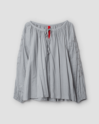 SanDahlia Blusen & Tunika Ewa i Walla Blouse Mirella Voile 44899 SS23 Dove