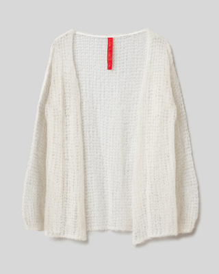 SanDahlia Shirts & Tops Ewa i Walla Vest Fideli Knitted Alpaca 44917 SS23 Cream