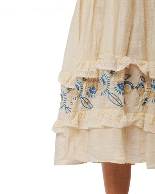 SanDahlia Kleider Ewa i Walla Jurk Voile Grid 55691 SS21 Original