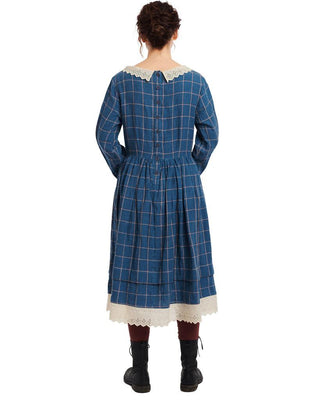 SanDahlia Kleider Ewa i Walla Jurk Checked Linen 55714  AW21 Original