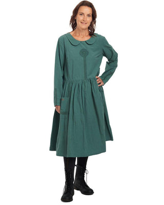 SanDahlia Kleider Ewa i Walla Jurk Shirt Cotton 55728 AW21 Jade