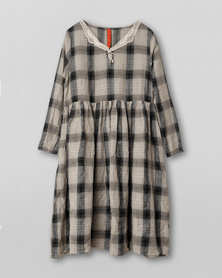 SanDahlia Kleider Ewa i Walla Jurk Vanja Checked Crepe 55774 AW22 Original