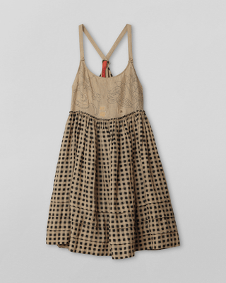 SanDahlia Kleider Ewa i Walla Jurk Bea Checked Linen 55780 AW22 Original