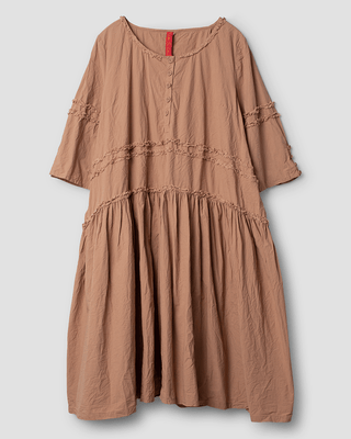 SanDahlia Kleider Ewa i Walla Jurk Etta Cotton 55797 SS23 Marsala