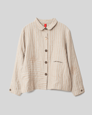 SanDahlia Jacken Ewa i Walla Jas Adolfina Pin Stripe Linen 66734 SS23 Original