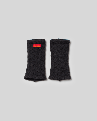 SanDahlia Accessoires Ewa i Walla Polswarmer Herta Knitted Alpaca 77545 AW22 Grey