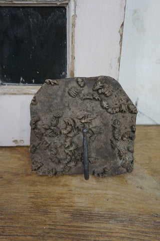 SanDahlia haken Houten textiel stempel met haak