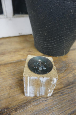 SanDahlia kandelaar Kandelaar blokje hout