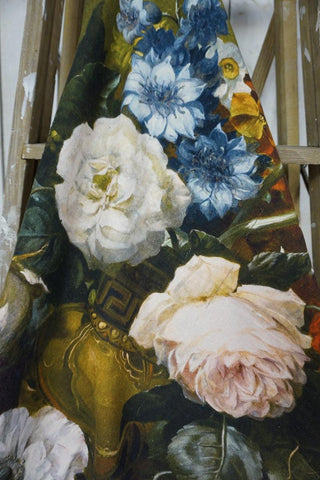 SanDahlia Textiel Landelijke Theedoek met Bloemenmotief