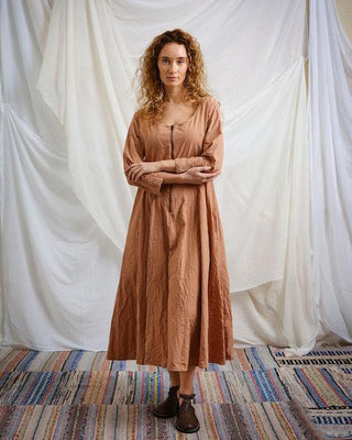 SanDahlia Kleider Ewa i Walla Jurk Adina Cotton 55794 SS23 Marsala