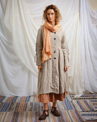 SanDahlia Jacken Ewa i Walla Jacke Berit Pin Stripe Linen 66735 SS23 Original