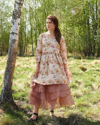 SanDahlia Blusen & Tunika Ewa i Walla Blouse / Tuniek Elina Flower Cotton 44888 SS23 Original