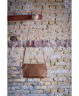 SanDahlia Taschen van Buren Clutch Grit – Cognac