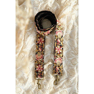 SanDahlia Taschen Bagstrap Pimrose Donker Zwart Roze