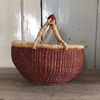 SanDahlia Taschen Korb bruin