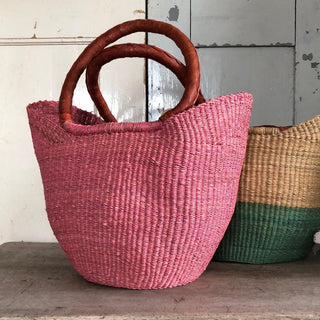 SanDahlia Taschen Korb roze