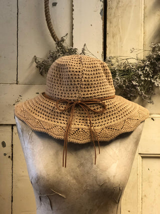 SanDahlia Mützen& So Zomer hoed bruin