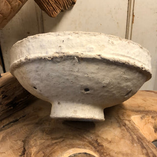 SanDahlia vazen potten & mandjes Schale Papier Mache Creme Schale Papier Mache Creme