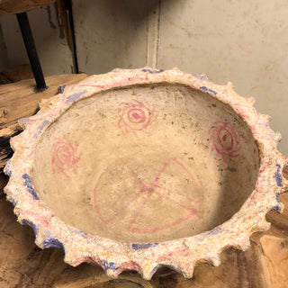 SanDahlia Vasen & Töpfe & Körbe Schale Papier Mache Rosa Schale Papier Mache Rosa