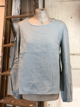 SanDahlia Blusen & Tunika Ewa i Walla Blouse 44734 AW20 Flanell Green Clay